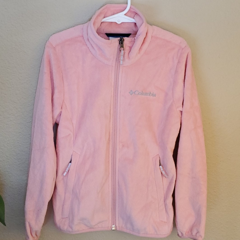 Girls Fleece Zip Up Jacket